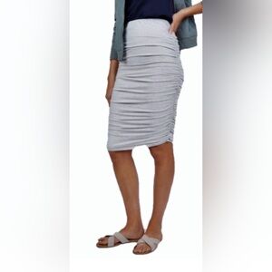 Vince Camuto Pencil Ruched Pull on Skirt